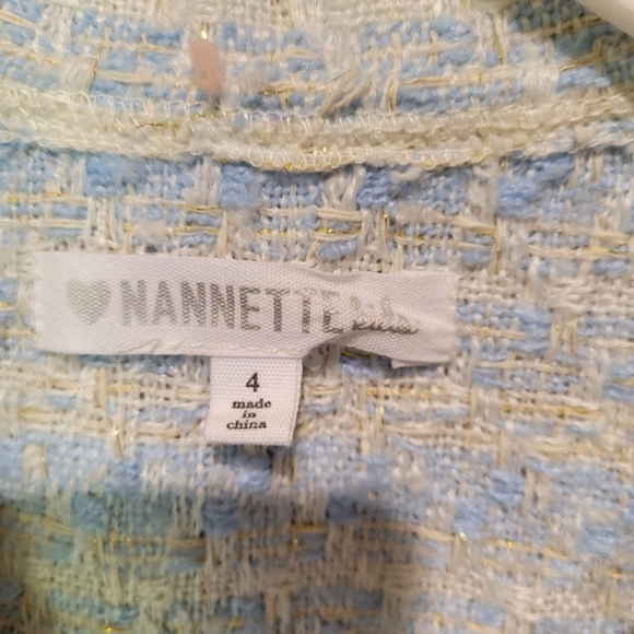 Kids Blue and Gray Coat - Picture 12 of 13